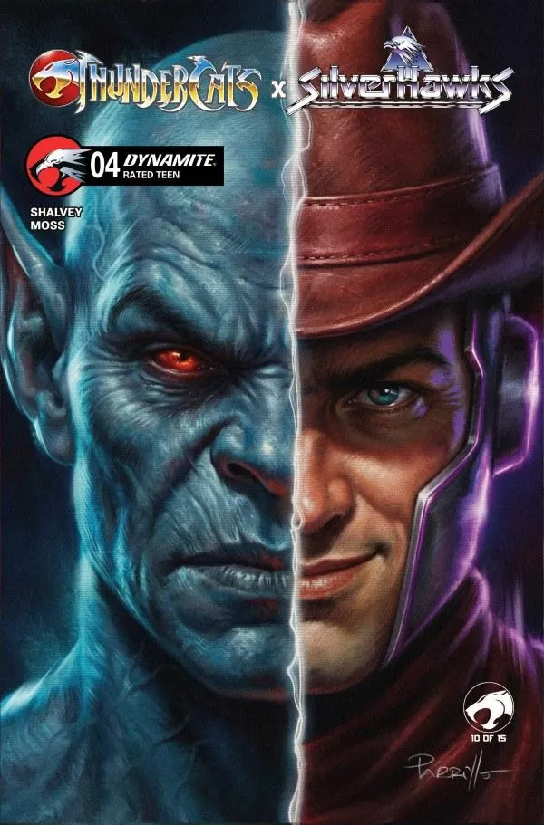 Cover of ThunderCats x SilverHawks #4