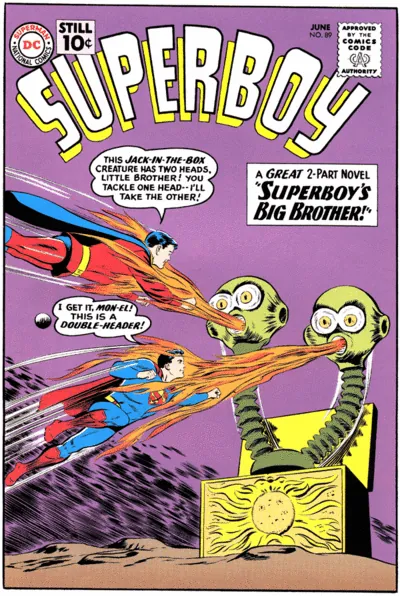 Cover of Superboy #89