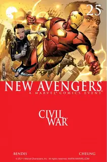 Cover of New Avengers #25
