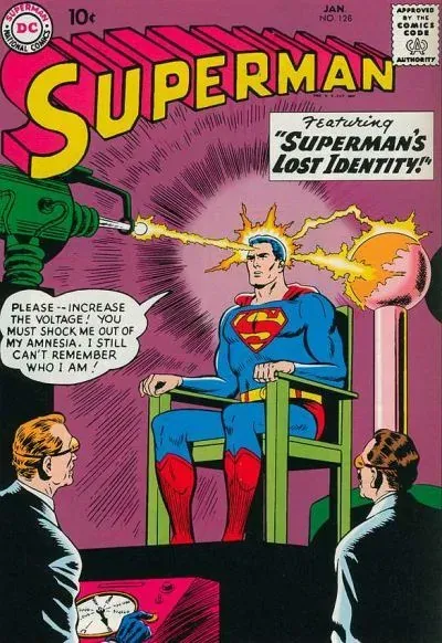 Cover of Superman #126