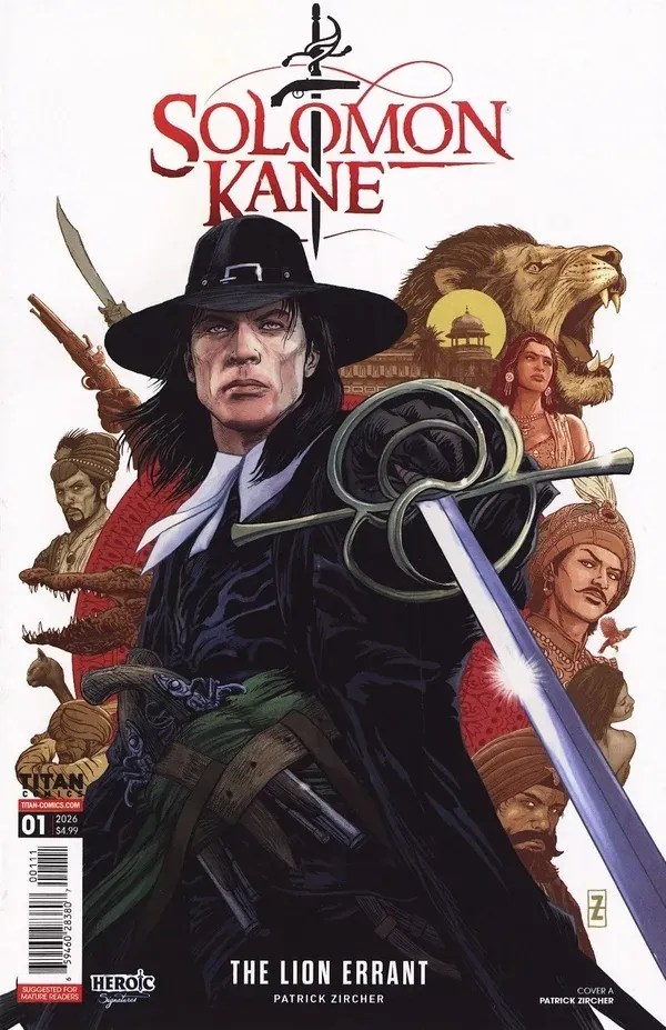 Cover of Solomon Kane: The Lion Errant #1