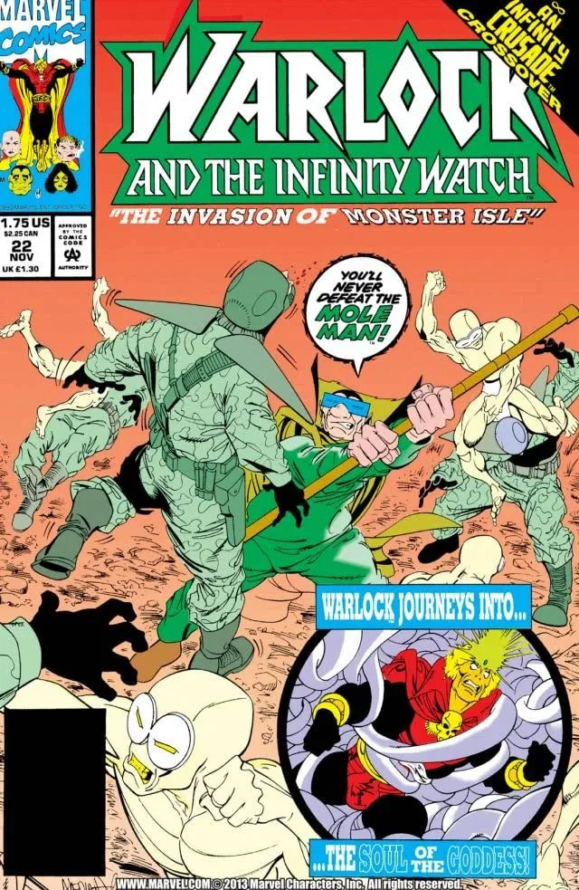 Cover of Warlock and the Infinity Watch #22