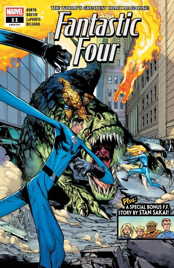 Cover of Fantastic Four #11 (737)