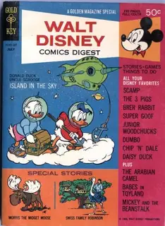 Cover of Walt Disney Comics Digest #2