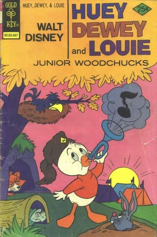 Cover of Walt Disney Huey, Dewey and Louie Junior Woodchucks #39