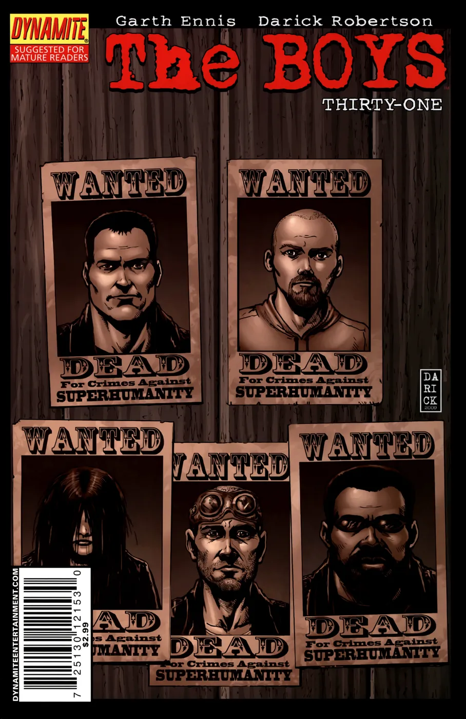Cover of The Boys #31