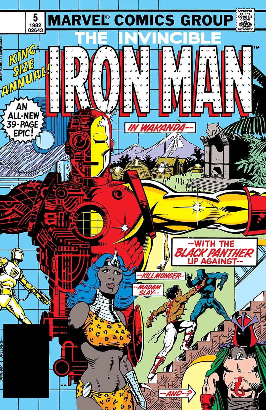 Cover of Iron Man Annual #5
