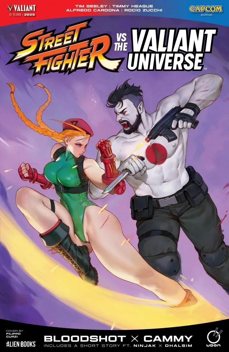 Cover of Street Fighter vs. The Valiant Universe Special #1