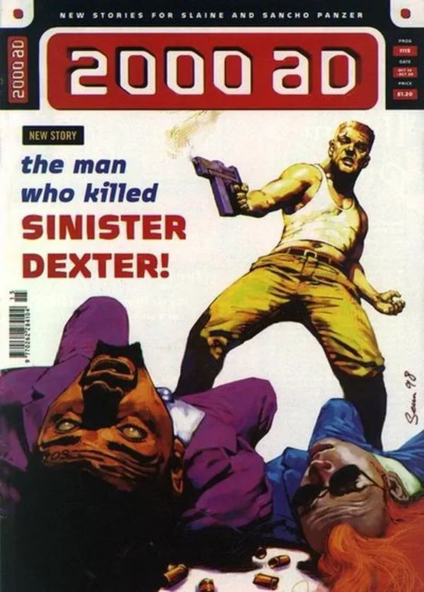 Cover of 2000 AD #1115