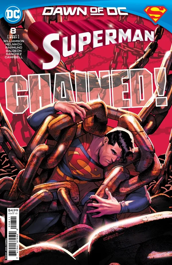 Cover of Superman #8 (851)