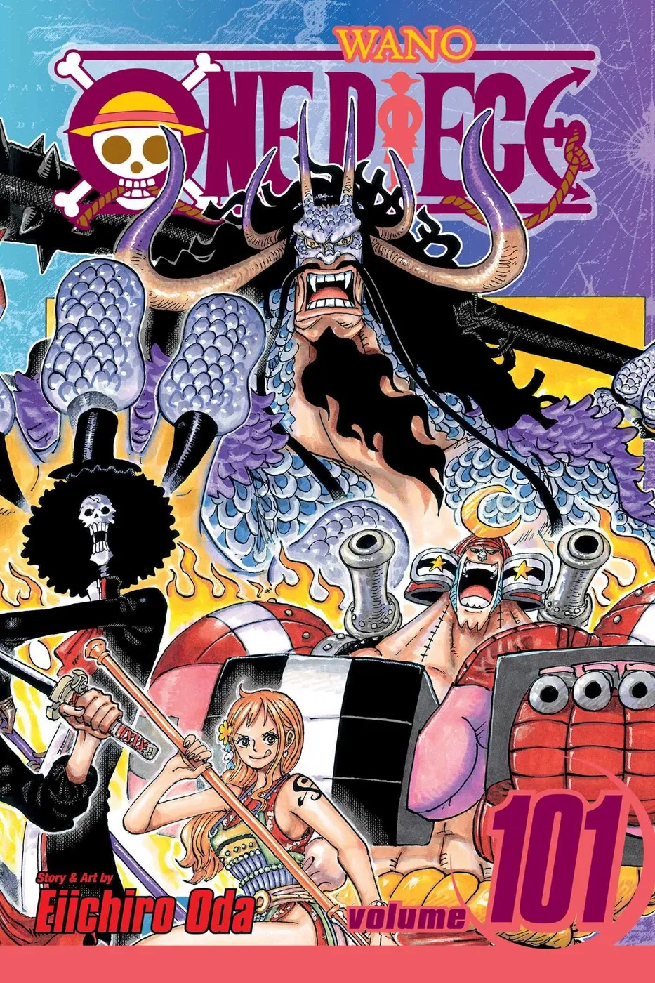 Cover of One Piece #101