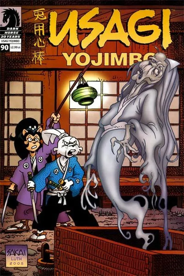 Cover of Usagi Yojimbo #90