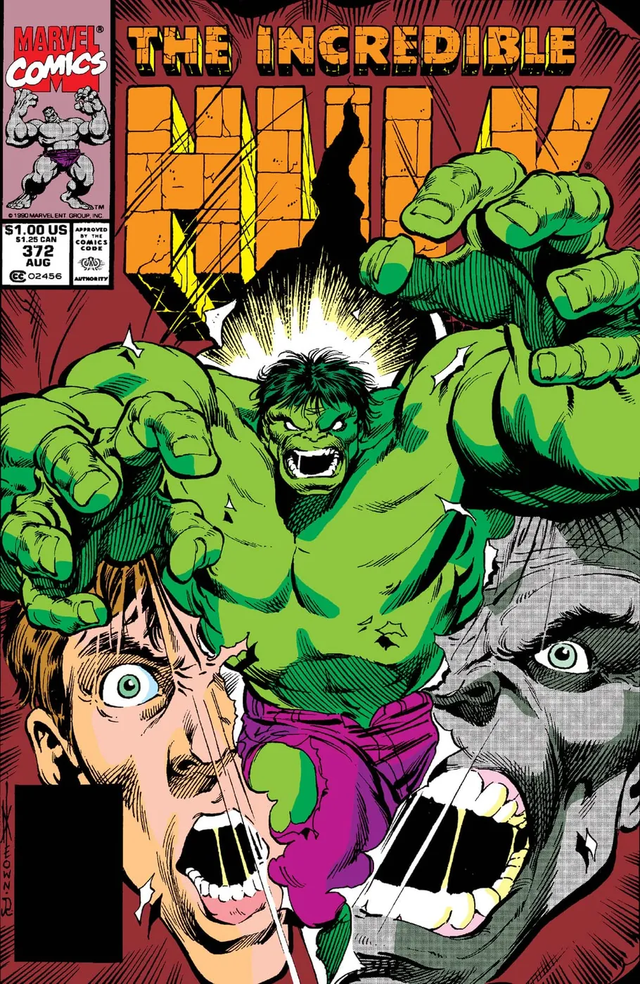 Cover of The Incredible Hulk #372