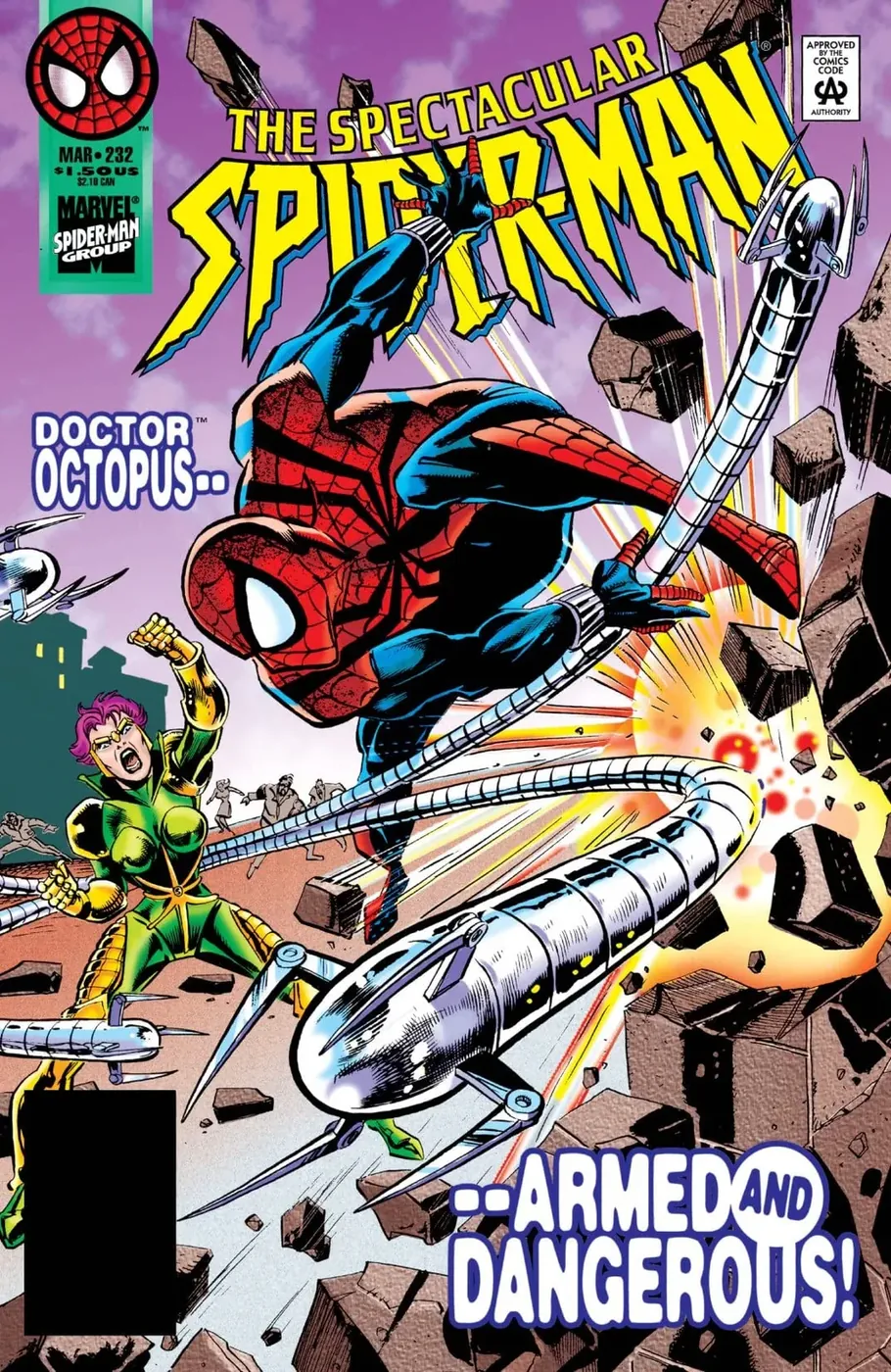 Cover of The Spectacular Spider-Man #232