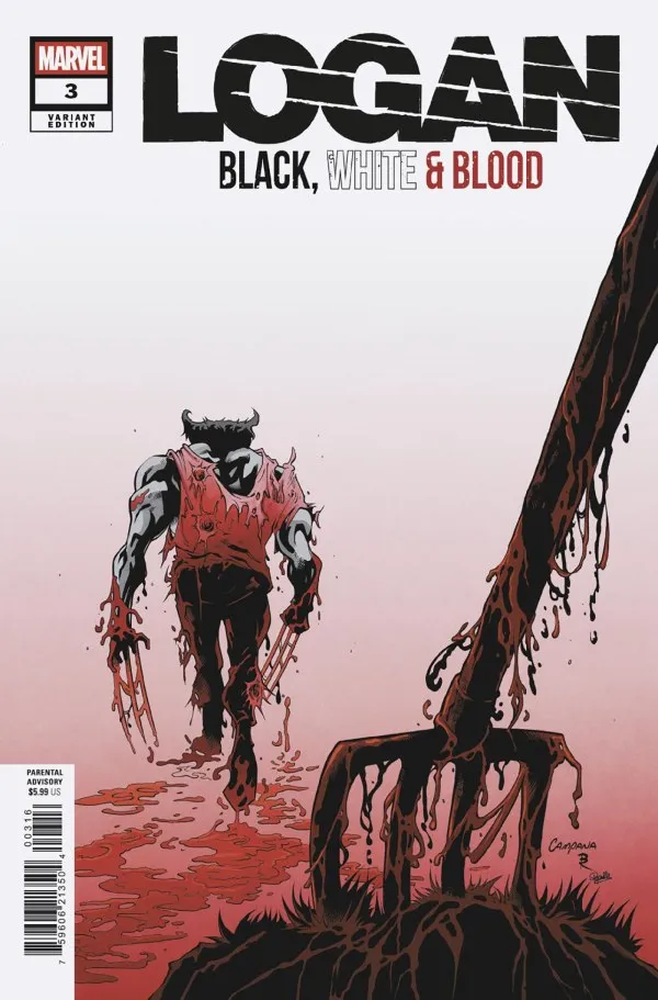 Cover of Logan: Black, White & Blood #3