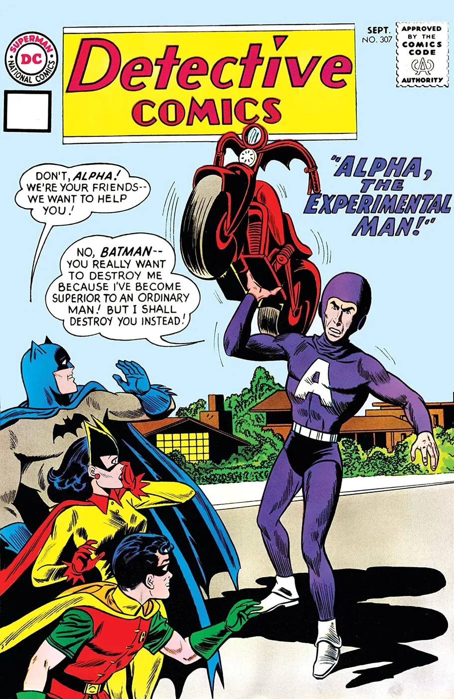 Cover of Detective Comics #307