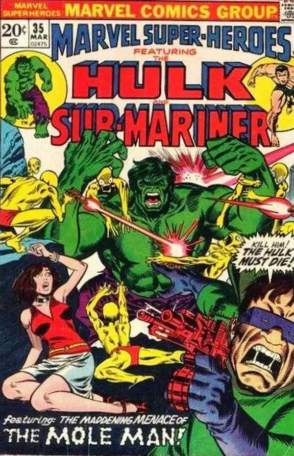 Cover of Marvel Super-Heroes #35
