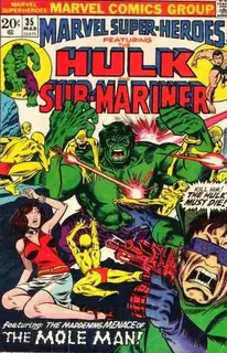 Cover of Marvel Super-Heroes #35