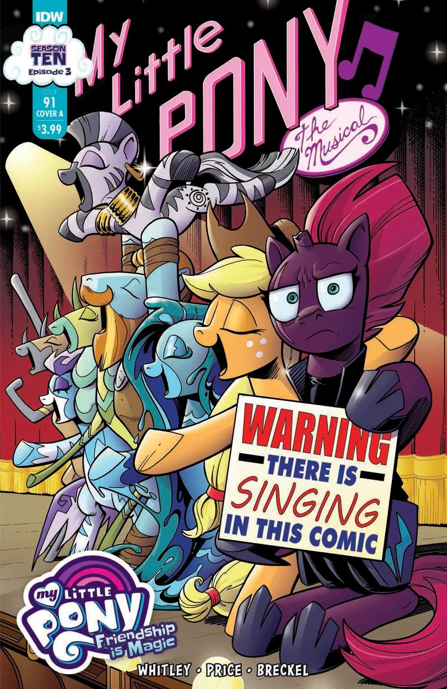 Cover of My Little Pony: Friendship Is Magic #91