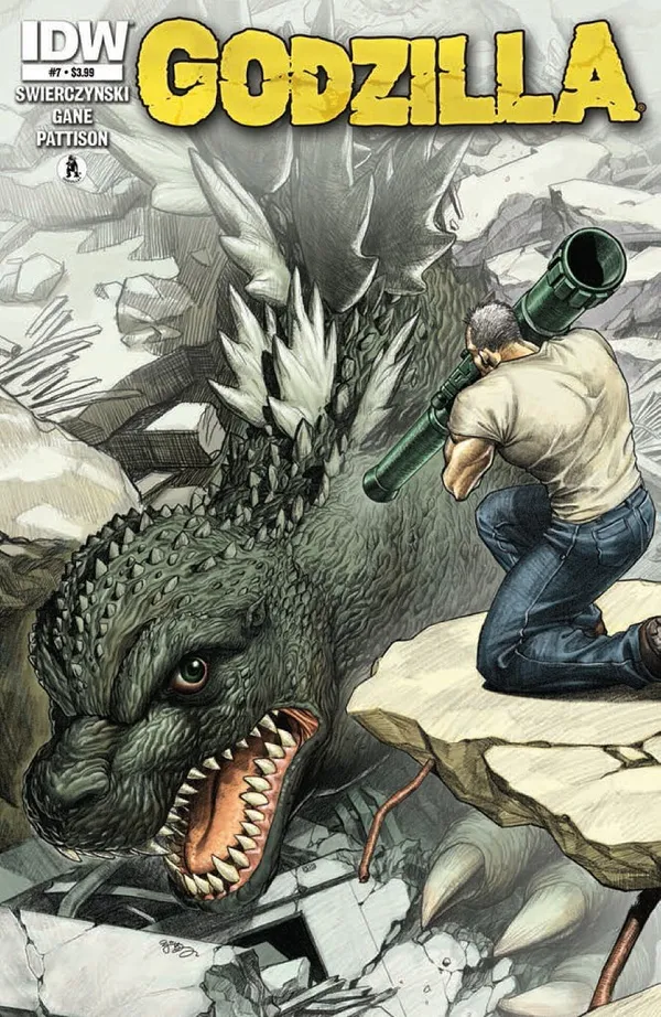 Cover of Godzilla #7
