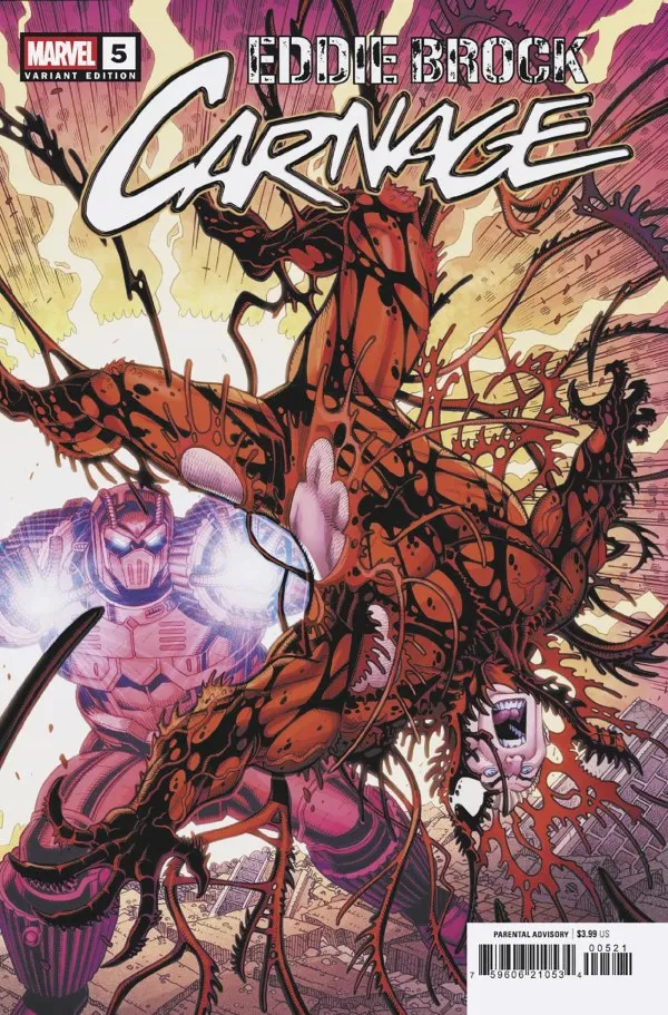 Cover of Eddie Brock: Carnage #5