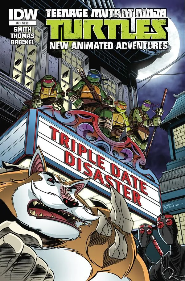 Cover of Teenage Mutant Ninja Turtles New Animated Adventures #7