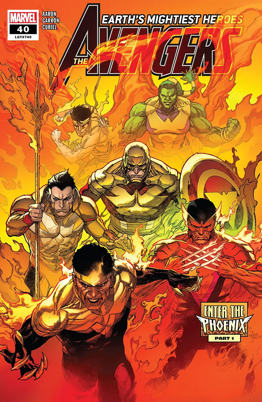 Cover of Avengers #40 (740)