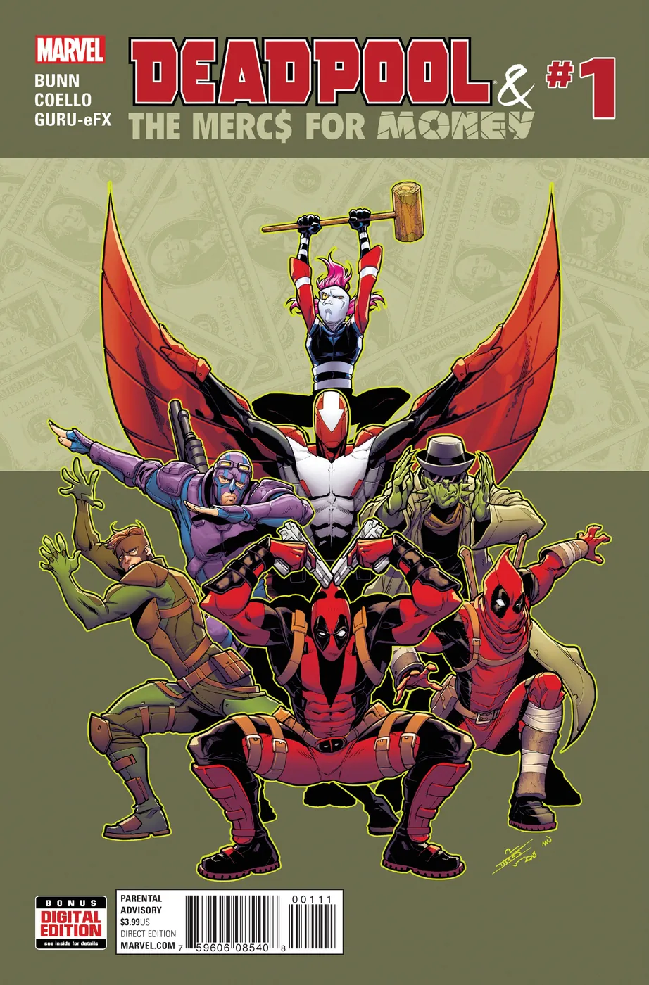 Cover of Deadpool & the Mercs for Money #1