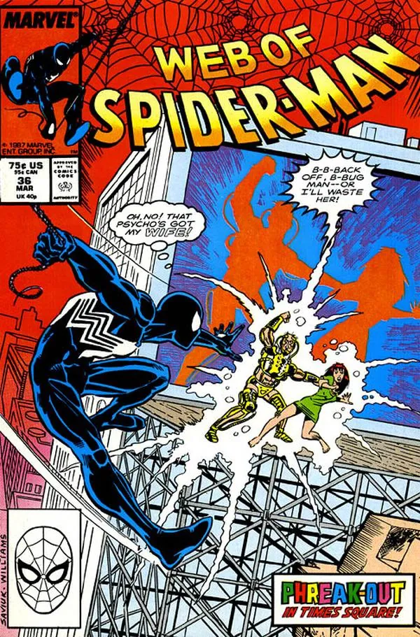 Cover of Web of Spider-Man #36