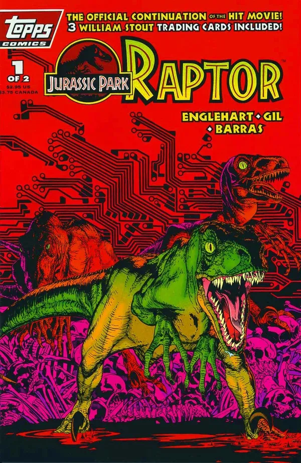 Cover of Jurassic Park: Raptor #1