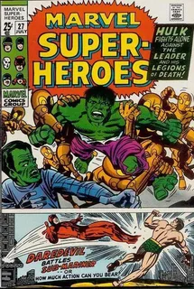 Cover of Marvel Super-Heroes #27