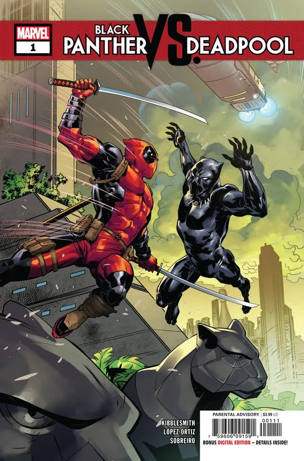 Cover of Black Panther vs Deadpool #1