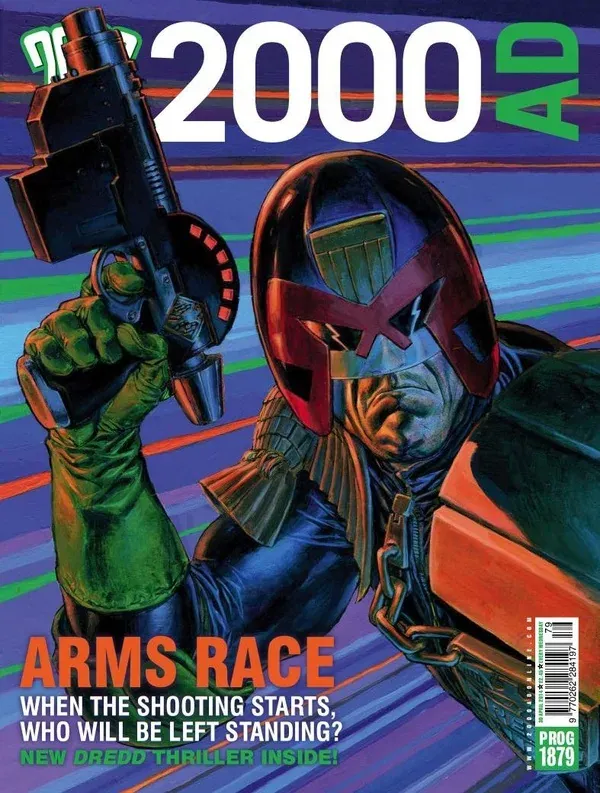 Cover of 2000 AD #1879