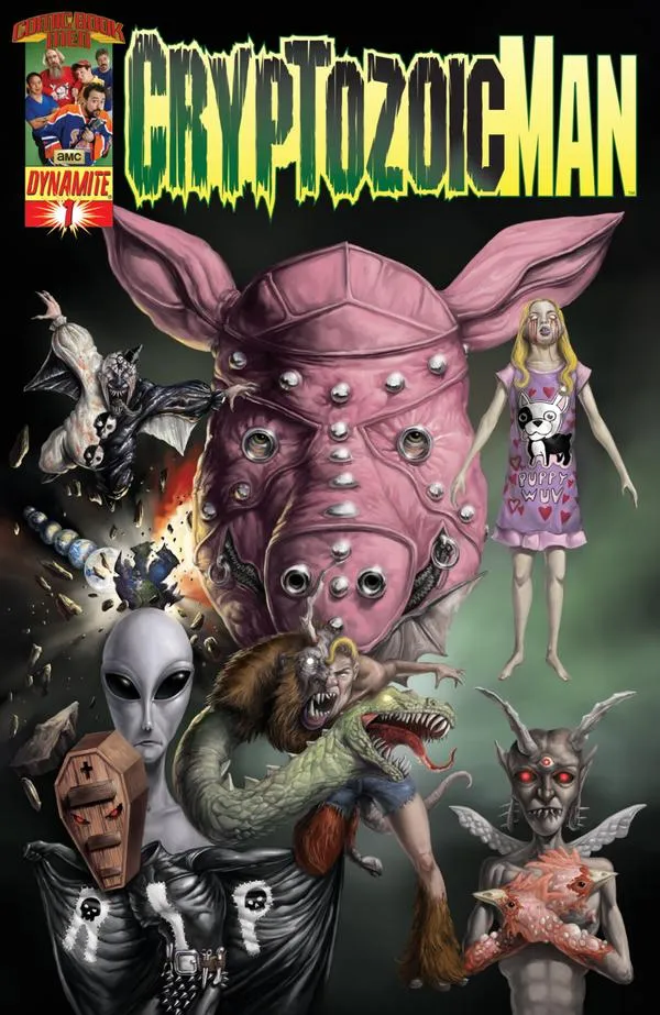 Cover of Cryptozoic Man #1