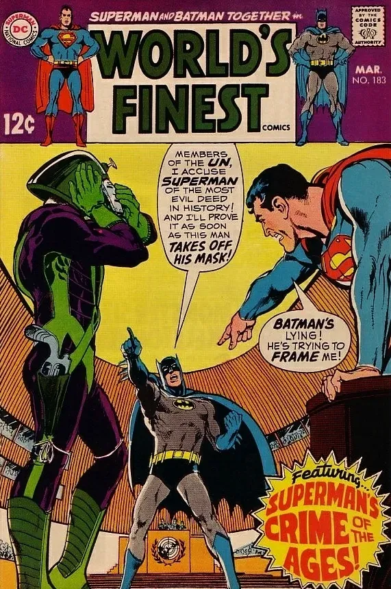 Cover of World's Finest Comics #183