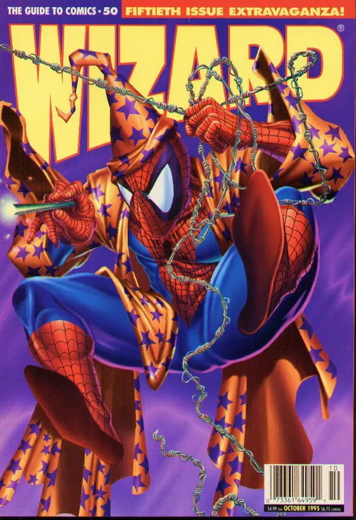 Cover of Wizard: The Comics Magazine #50