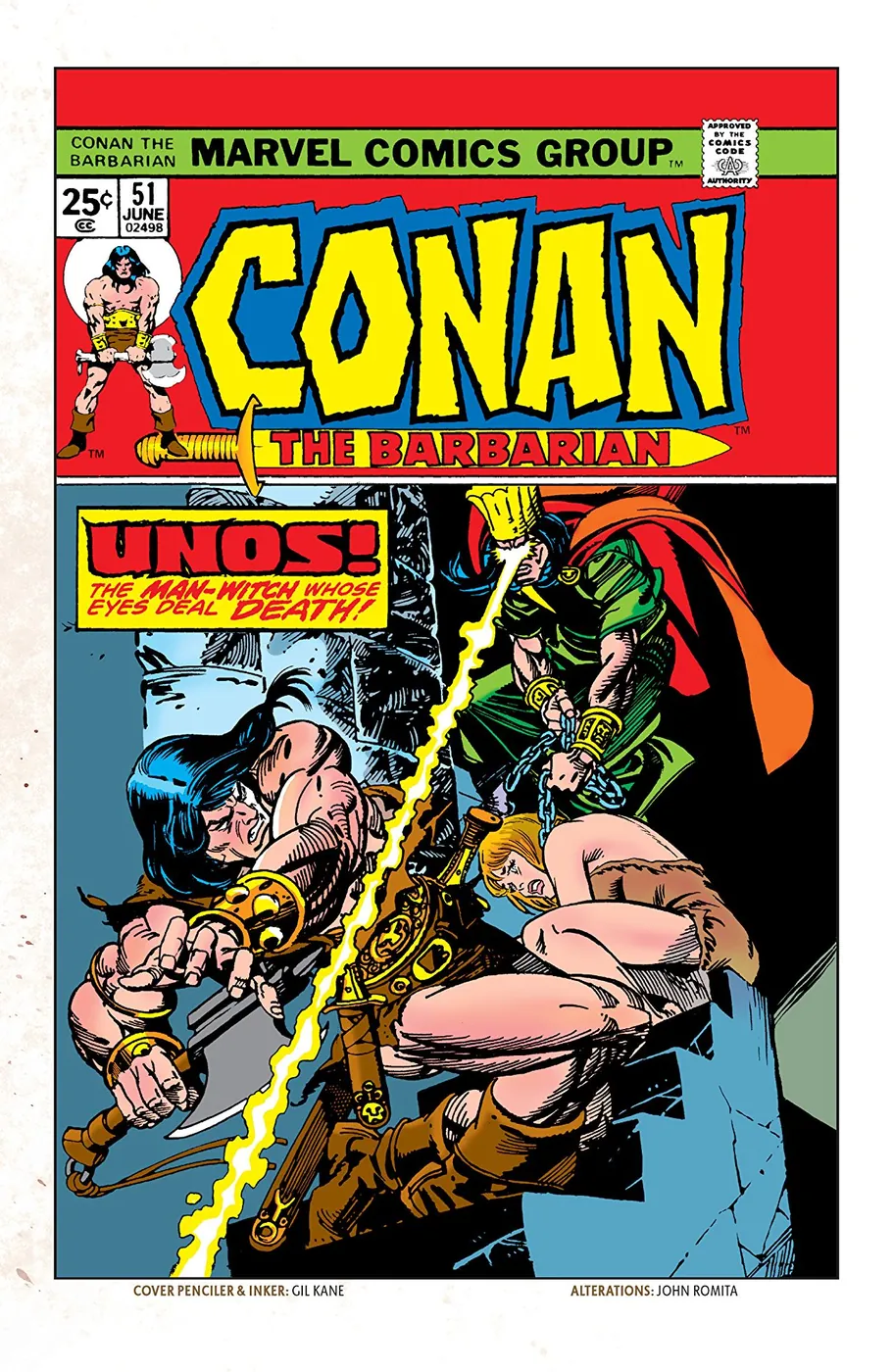Cover of Conan the Barbarian #51