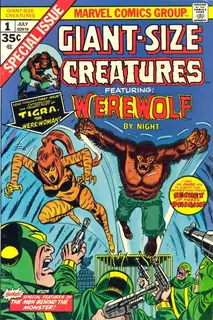 Cover of Giant-Size Creatures Featuring Werewolf #1