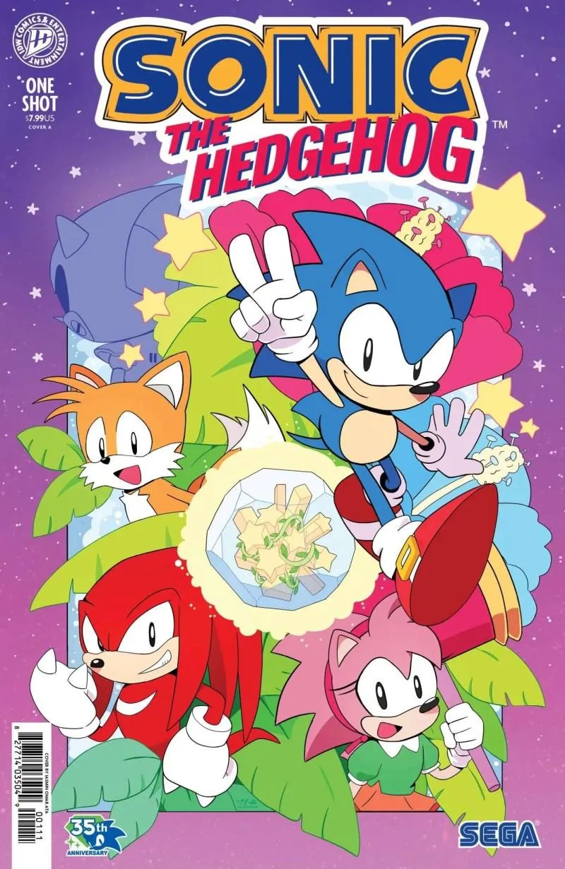 Cover of Sonic the Hedgehog: 35th Anniversary Special #1
