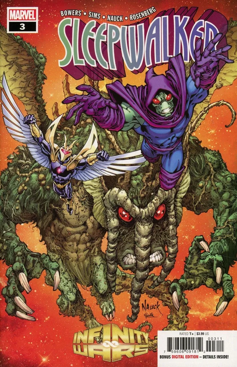 Cover of Infinity Wars: Sleepwalker #3