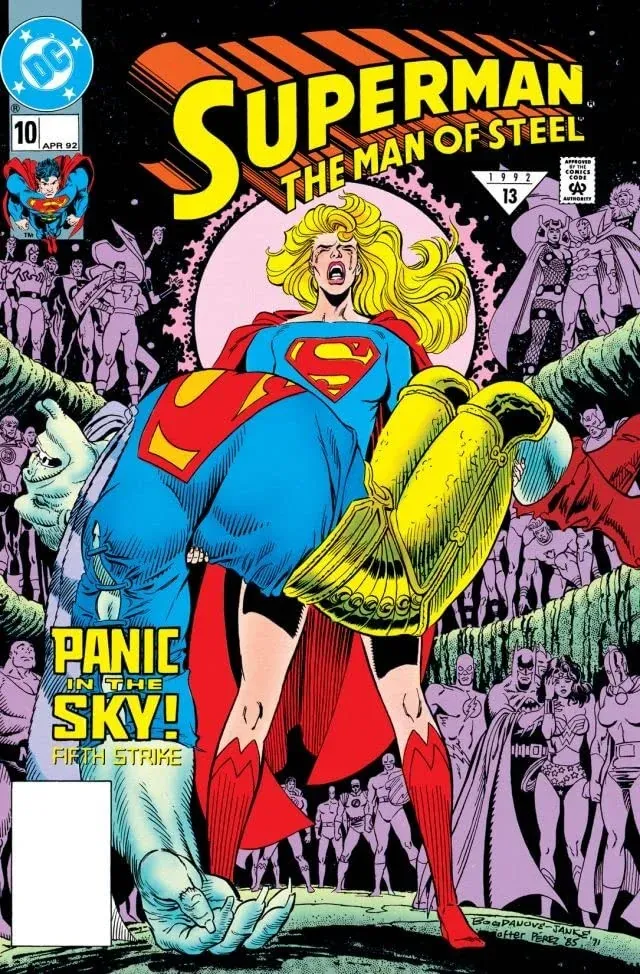 Cover of Superman: The Man of Steel #10