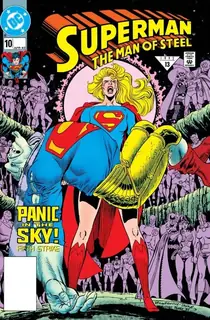 Cover of Superman: The Man of Steel #10