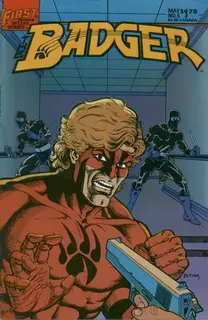 Cover of The Badger #5