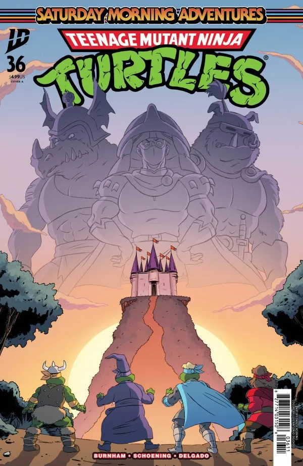 Cover of Teenage Mutant Ninja Turtles: Saturday Morning Adventures #36