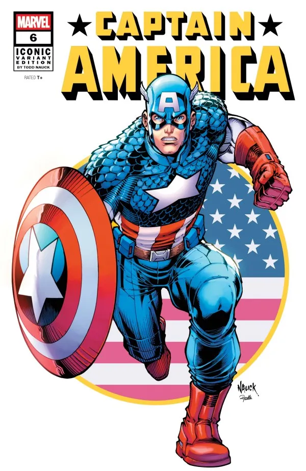 Cover of Captain America #6 (777)