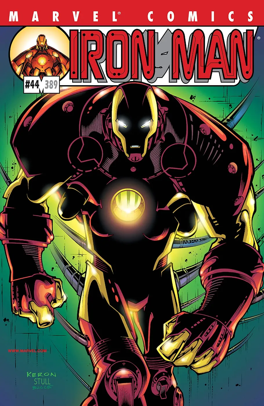 Cover of Iron Man #44 (389)