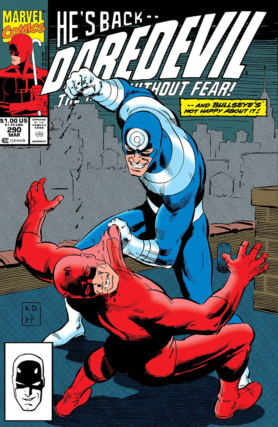 Cover of Daredevil #290