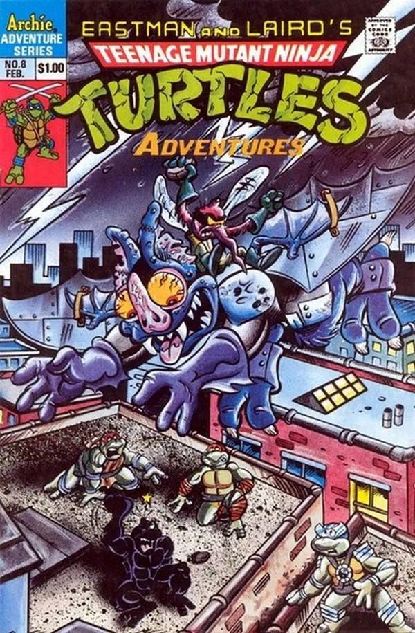 Cover of Teenage Mutant Ninja Turtles Adventures #8