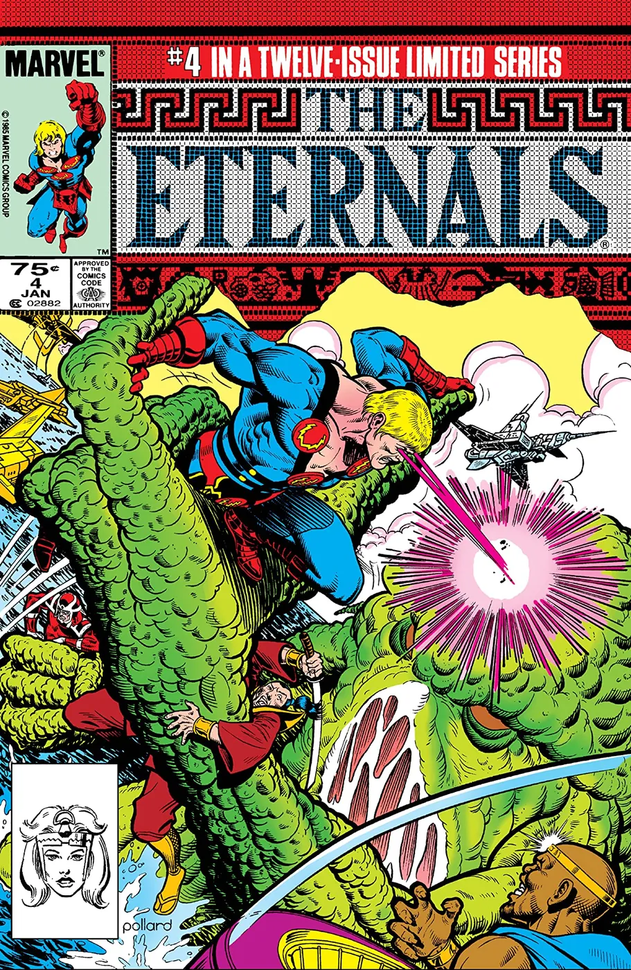 Cover of Eternals #4