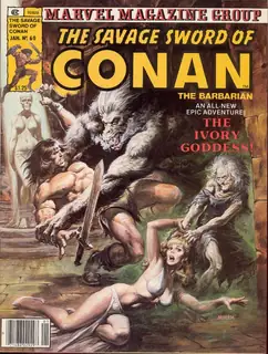 Cover of The Savage Sword of Conan #60